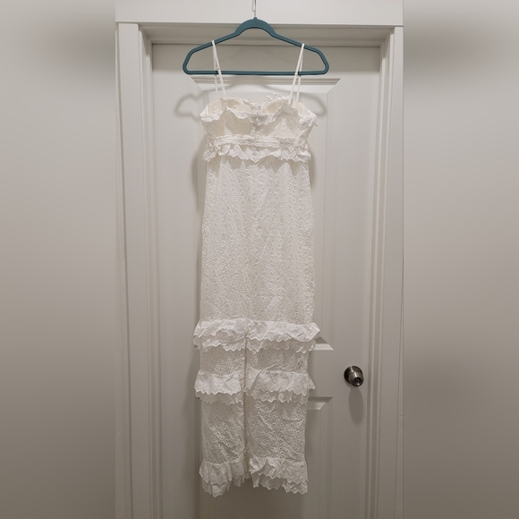 Layered Ruffle Eyelet Dress - Picture 5 of 7